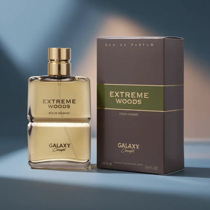 Extreme Woods Pour Homme Eau de Parfum Masculino - Galaxy Plus - Universo do Perfume