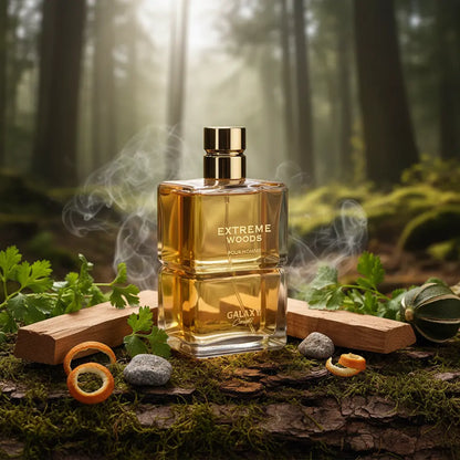Extreme Woods Pour Homme Eau de Parfum Masculino - Galaxy Plus - Universo do Perfume