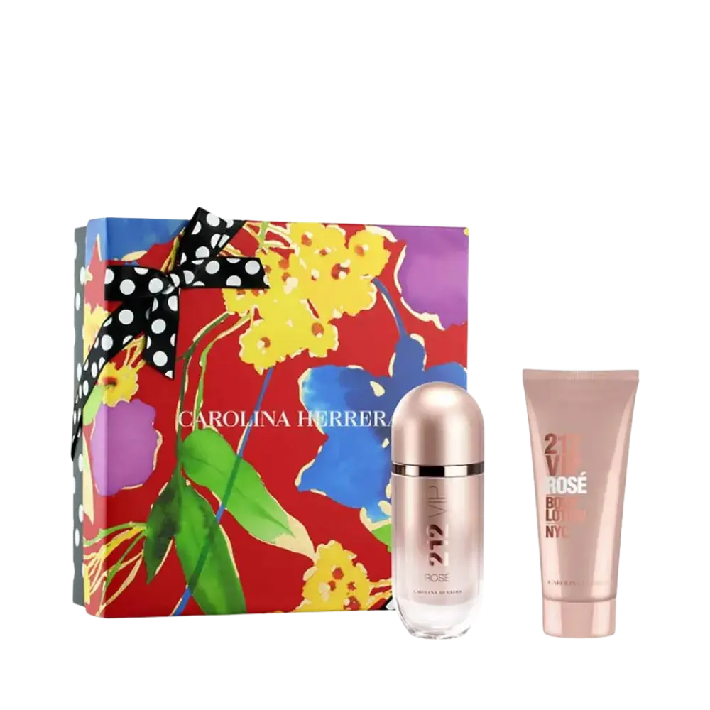 Kit 212 VIP Rosé Feminino Eau de Parfum - Carolina Herrera - Universo do Perfume