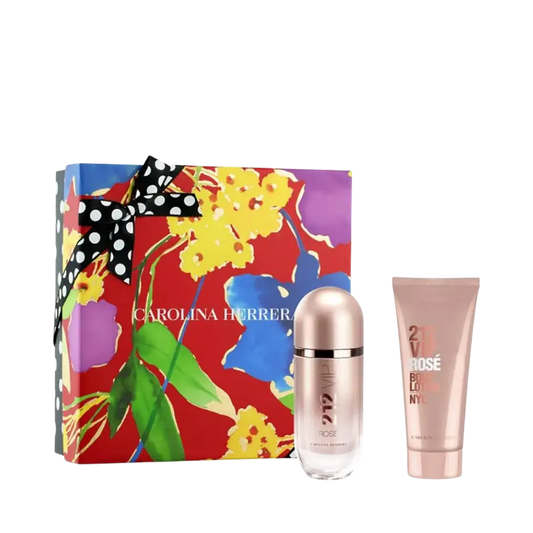 Kit 212 VIP Rosé Feminino Eau de Parfum - Carolina Herrera - Universo do Perfume