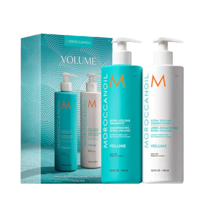 Kit Moroccanoil Volume Shampoo e Condicionador para Cabelos Finos - Moroccanoil - Universo do Perfume