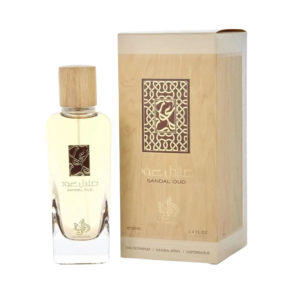 Sandal Oud Eau de Parfum Unissex - Al Wataniah 100ml - Universo do Perfume