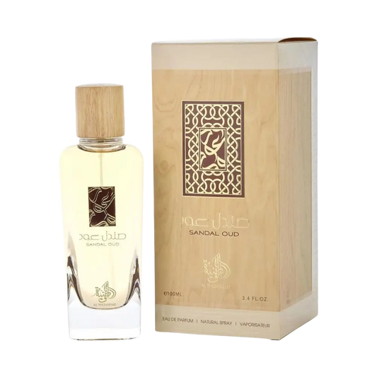 Sandal Oud Eau de Parfum Unissex - Al Wataniah - Universo do Perfume