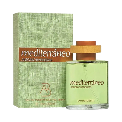 Mediterráneo Eau de Toilette Masculino - Antonio Banderas - Universo do Perfume