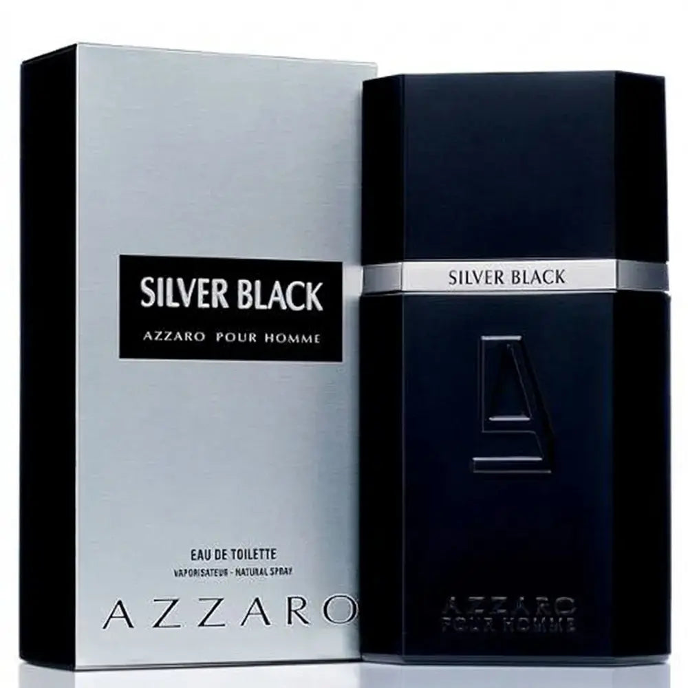 Silver Black Pour Homme Eau de Toilette Masculino - Azzaro - Universo do Perfume