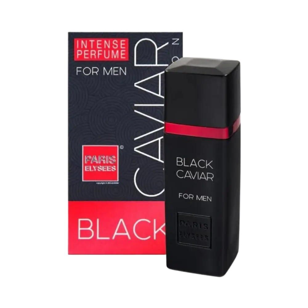 Black Caviar Collection For Men Eau de Toilette Masculino - Paris Elysees - Universo do Perfume