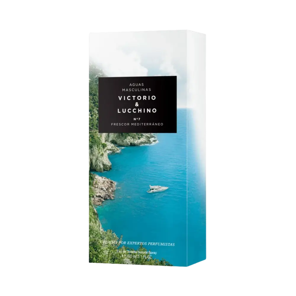 N°7 Frescor Mediterrâneo Eau de Toilette Masculino - Victorio & Lucchino - Universo do Perfume