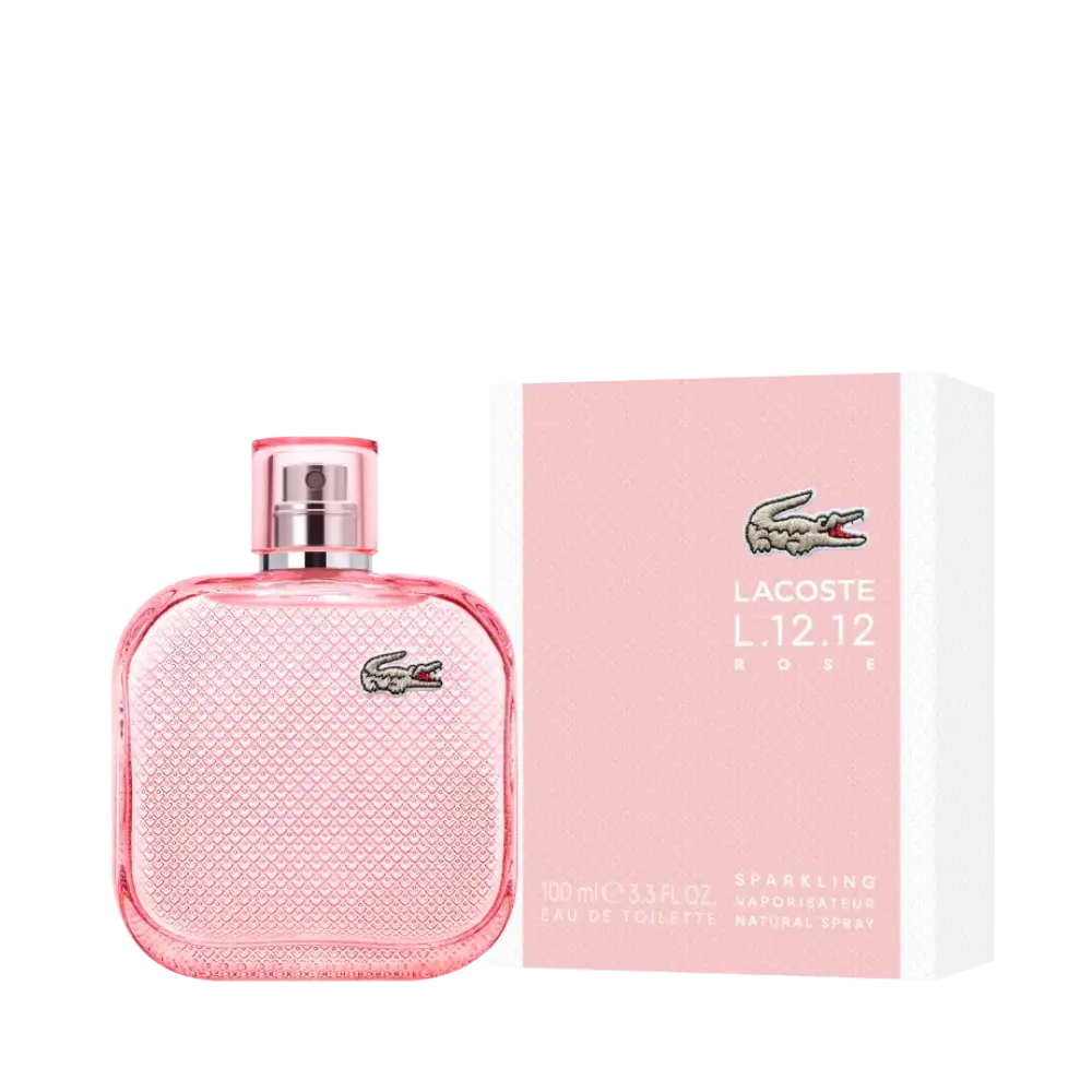 L.12.12 Rose Sparkling Eau de Toilette Feminino - Lacoste - Universo do Perfume