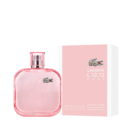 L.12.12 Rose Sparkling Eau de Toilette Feminino - Lacoste - Universo do Perfume