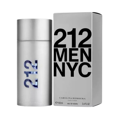 212 Men Eau de Toilette Masculino - Carolina Herrera - Universo do Perfume