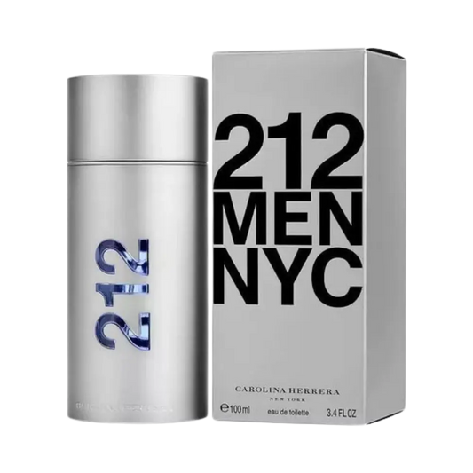 212 Men Eau de Toilette Masculino - Carolina Herrera - Universo do Perfume