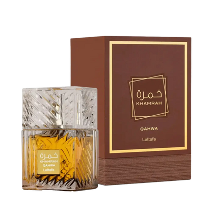 Khamrah Qahwa Eau de Parfum Unissex - Lattafa 100ml - Universo do Perfume