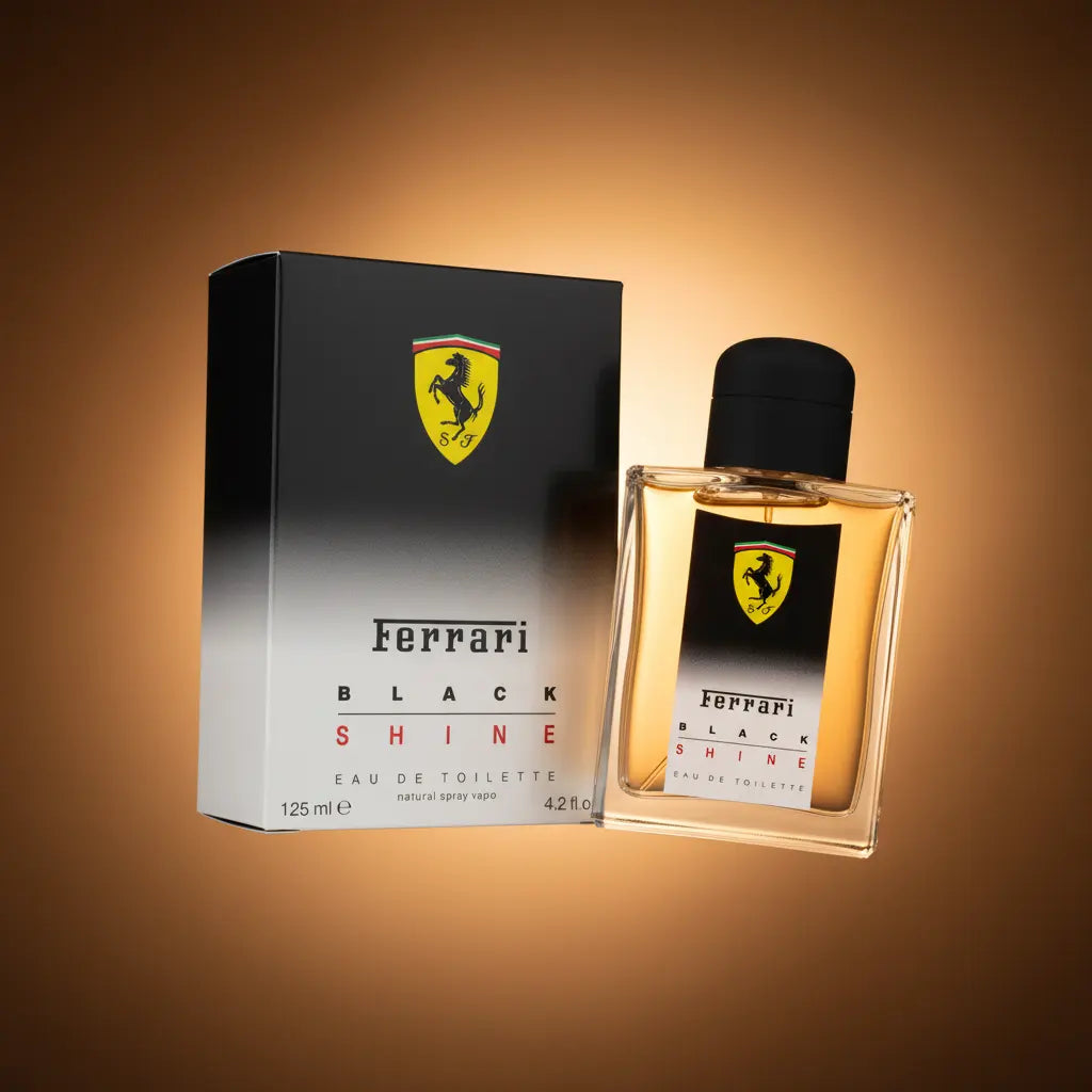Ferrari Black Shine Eau de Toilette Masculino - Ferrari - Universo do Perfume