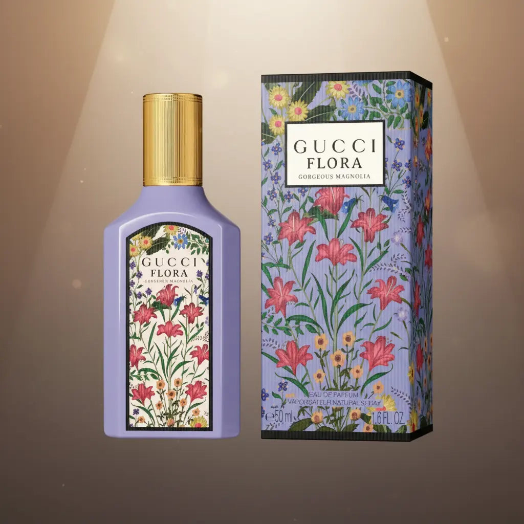 Flora Gorgeous Magnolia Eau de Parfum Feminino - Gucci - Universo do Perfume