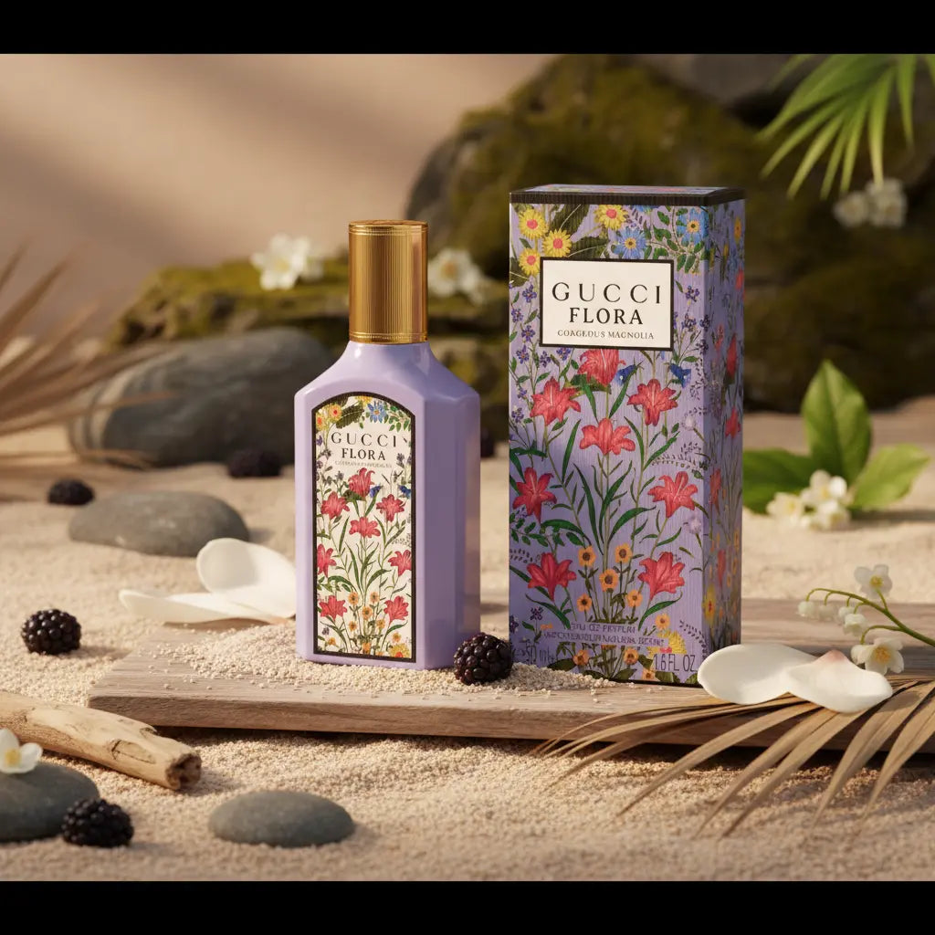 Flora Gorgeous Magnolia Eau de Parfum Feminino - Gucci - Universo do Perfume