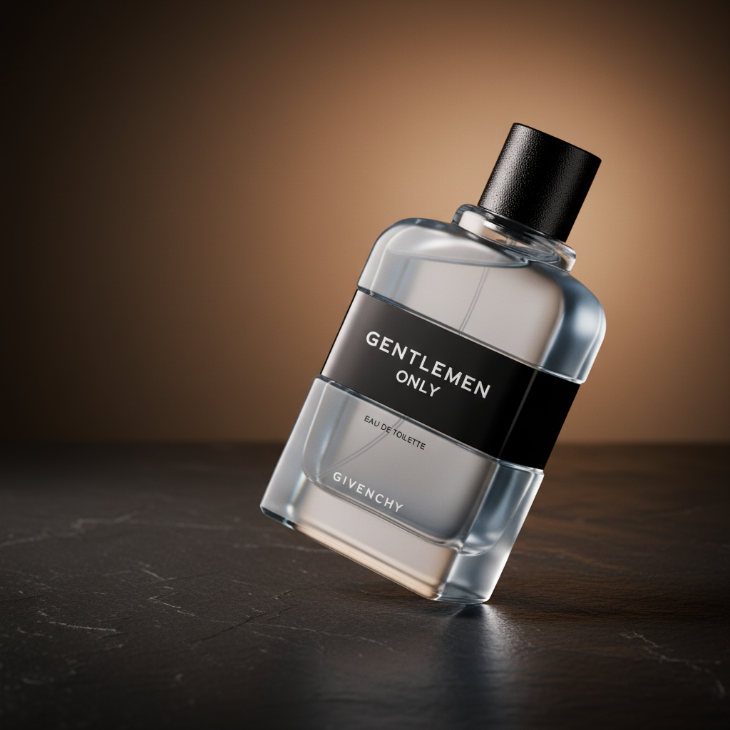 Perfume Gentlemen Only Eau de Toilette Masculino - Givenchy em composição de luxo com iluminação sofisticada