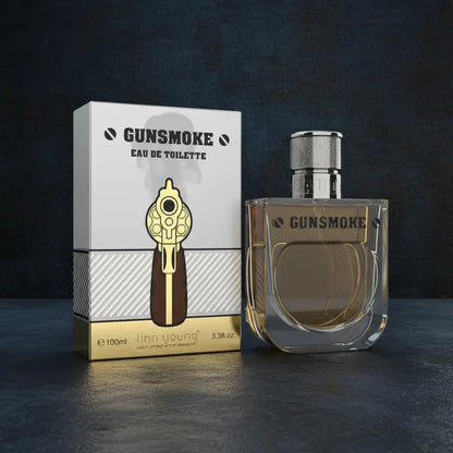 Gunsmoke Eau de Toilette Masculino - Linn Young - Universo do Perfume