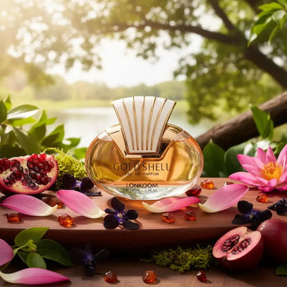 Gold Shell For Women Eau de Parfum Feminino - Lonkoom - Universo do Perfume