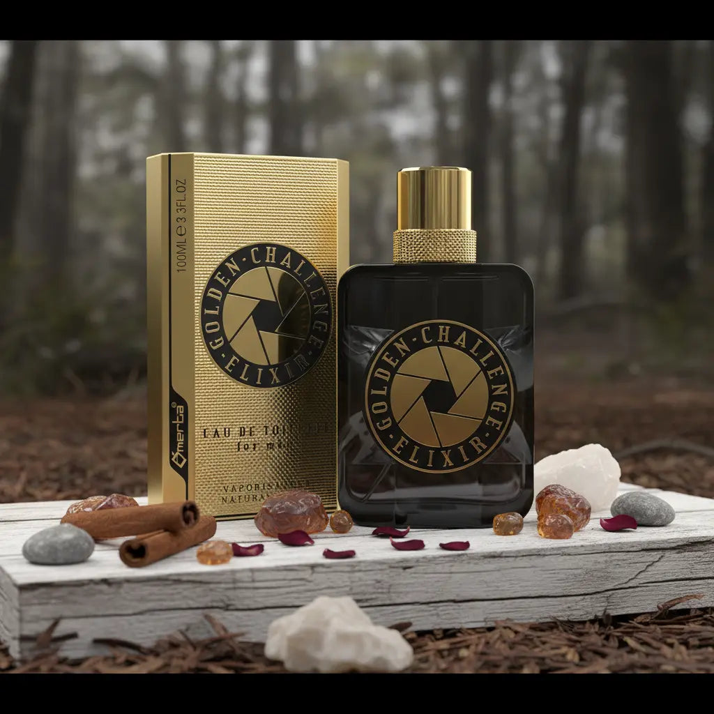 Golden Challenge For Men Eau de Toilette Masculino - Omerta - Universo do Perfume