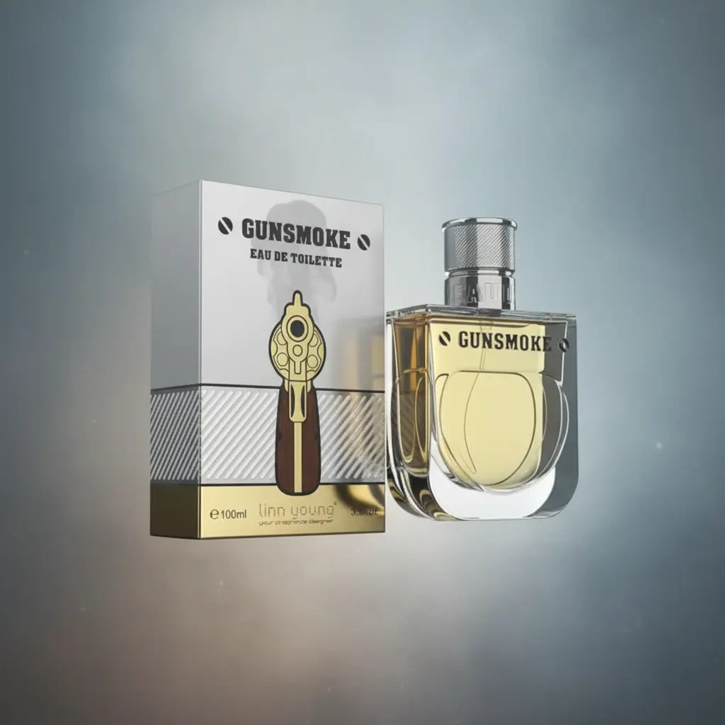 Gunsmoke Eau de Toilette Masculino - Linn Young - Universo do Perfume