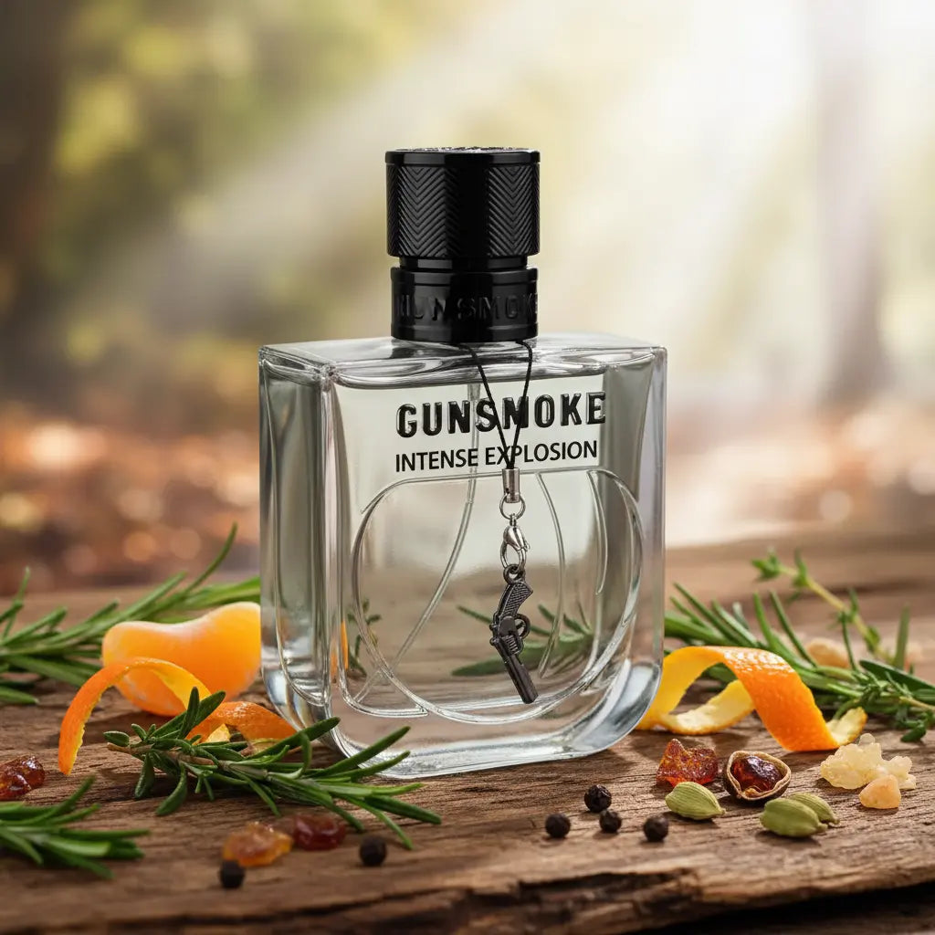 Gunsmoke Intense Explosion Eau de Toilette Masculino - Linn Young - Universo do Perfume