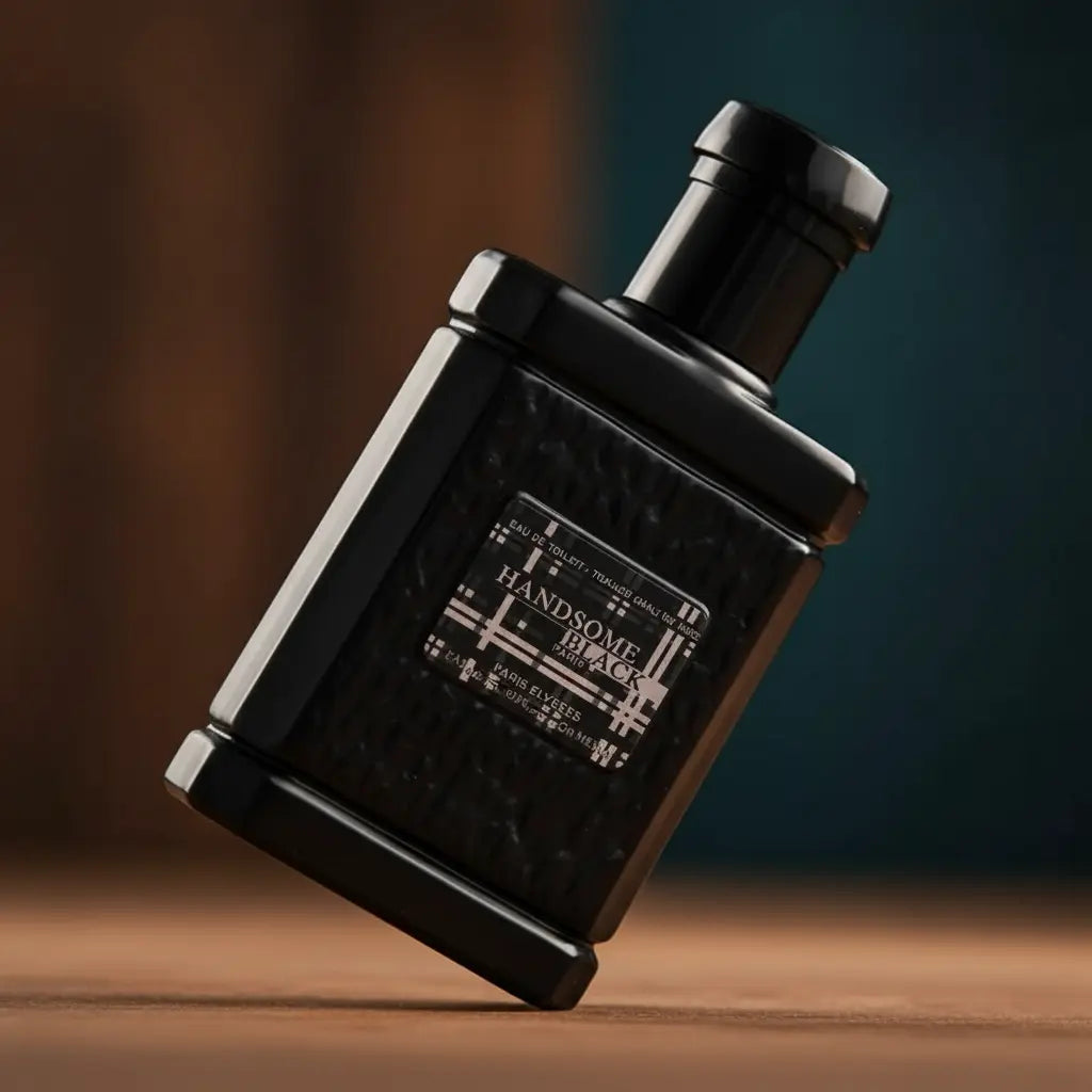 Handsome Black For Men Eau de Toilette Masculino - Paris Elysees - Universo do Perfume