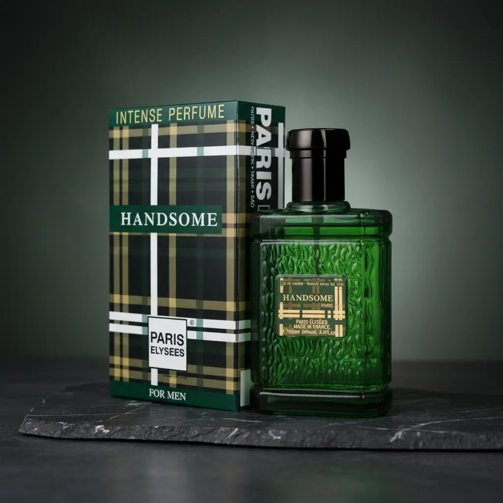 Handsome Green For Men Eau de Toilette Masculino - Paris Elysees - Universo do Perfume