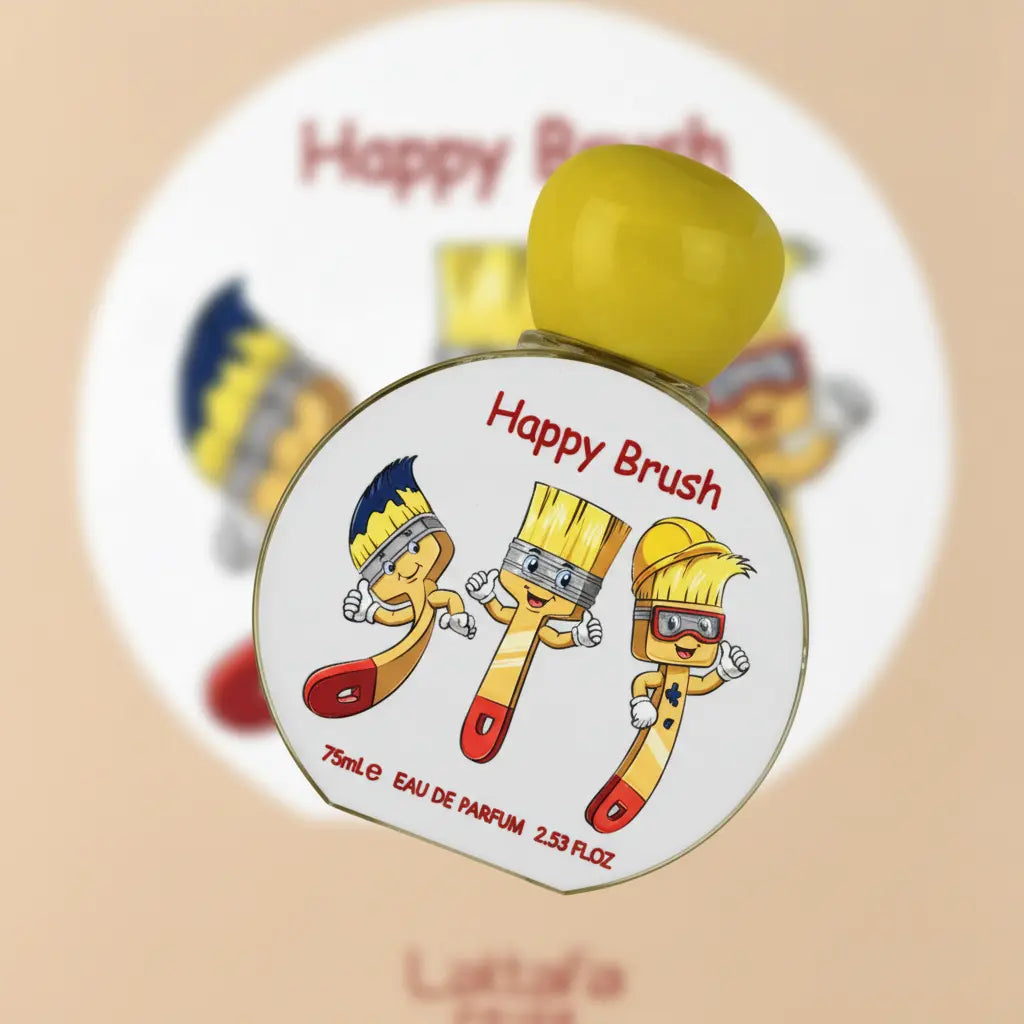 Happy Brush Lattafa Pride Kids Eau de Parfum Infantil - Lattafa - Universo do Perfume