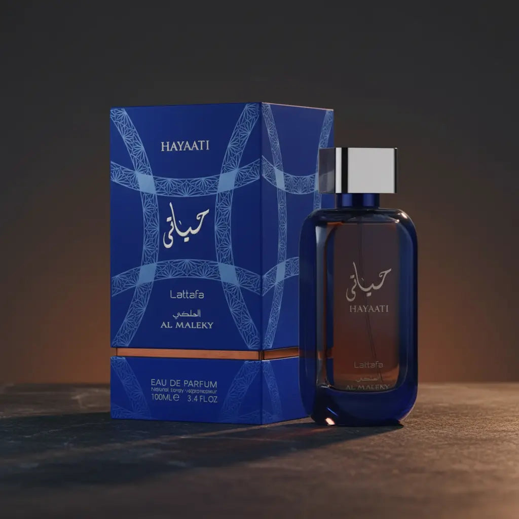 Hayaati Al Maleky Eau de Parfum Masculino - Lattafa - Universo do Perfume