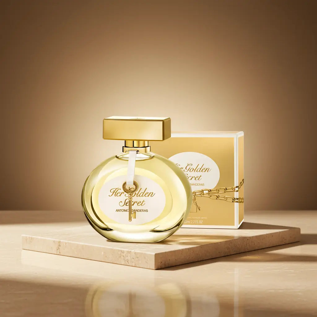 Her Golden Secret Eau de Toilette Feminino - Antonio Banderas - Universo do Perfume