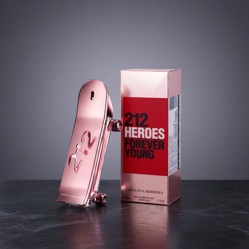 212 Heroes For Her Forever Young Eau de Parfum Feminino - Carolina Herrera - Universo do Perfume