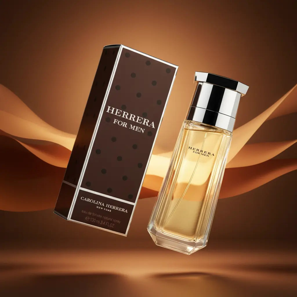 Herrera For Men Eau de Toilette Masculino - Carolina Herrera - Universo do Perfume