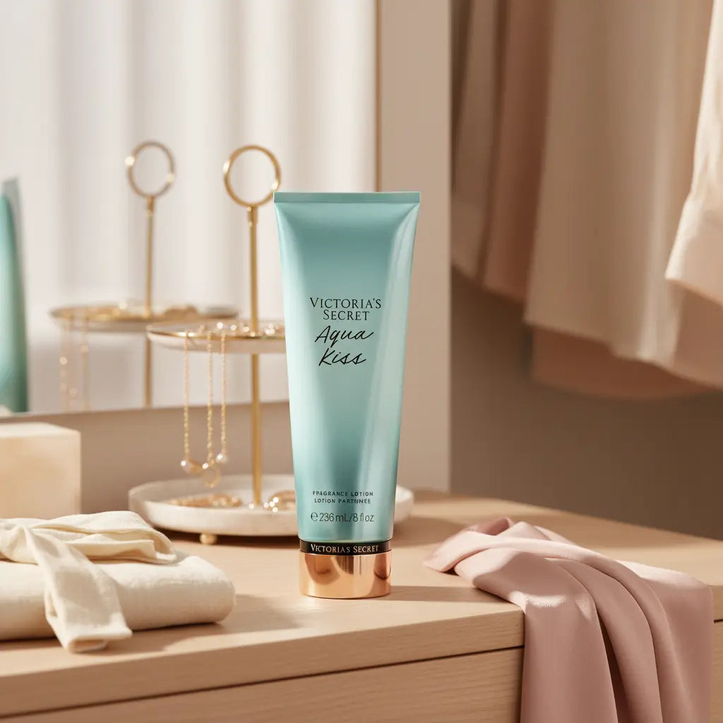 Hidratante Corporal Aqua Kiss Feminino - Victoria's Secret - Universo do Perfume