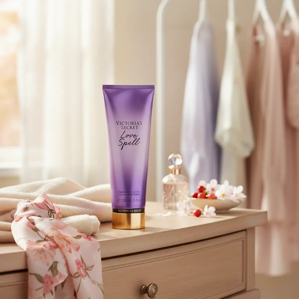 Hidratante Corporal Love Spell Floral Frutado Feminino - Victorias Secret - Universo do Perfume