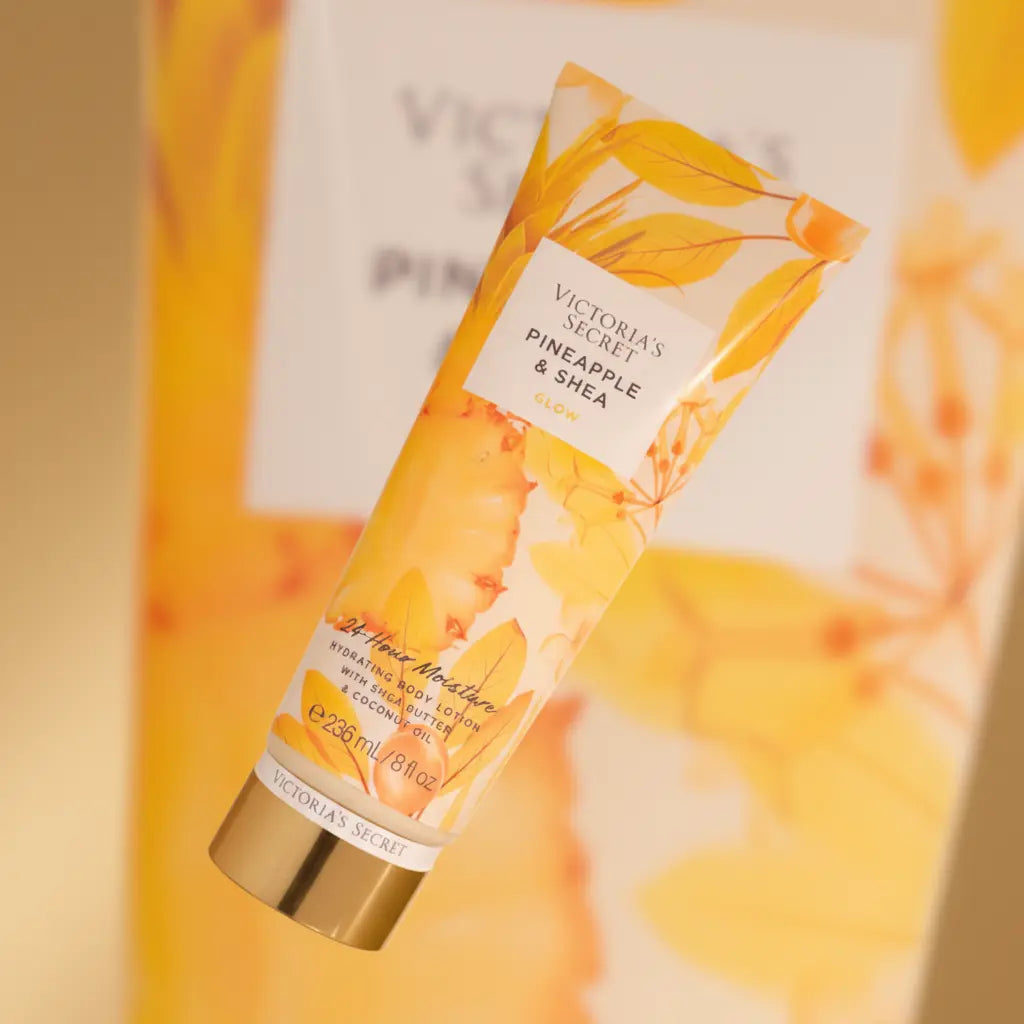 Hidratante Corporal Pineapple & Shea Glow Cuidados Corporais - Victoria's Secret - Universo do Perfume