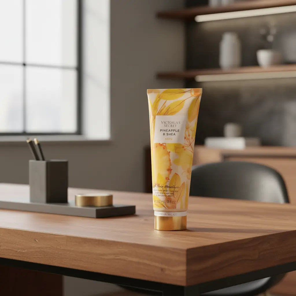 Hidratante Corporal Pineapple & Shea Glow Cuidados Corporais - Victoria's Secret - Universo do Perfume