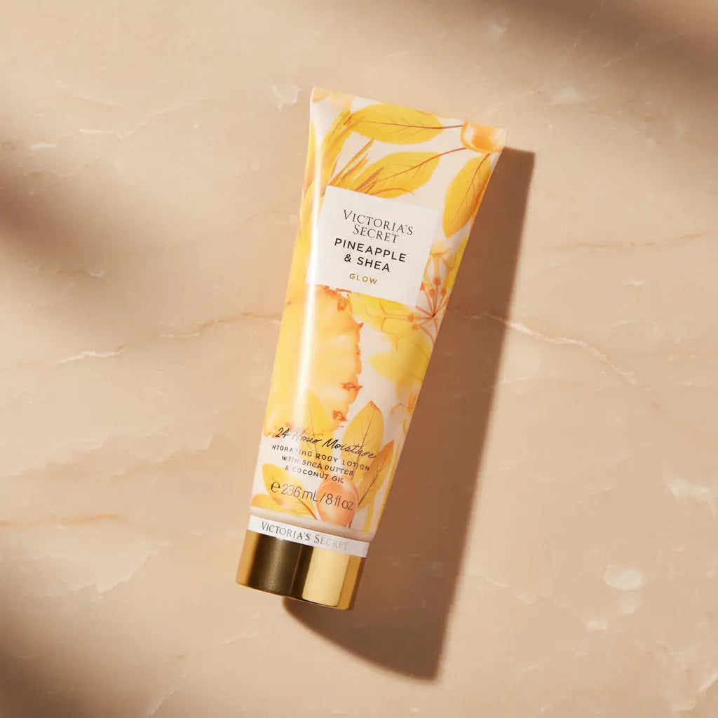 Hidratante Corporal Pineapple & Shea Glow Cuidados Corporais - Victoria's Secret - Universo do Perfume