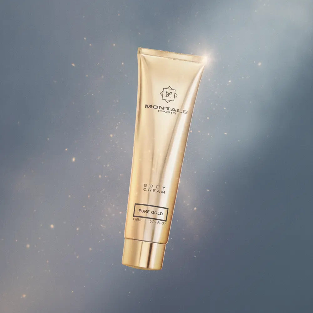 Perfume Hidratante Corporal Pure Gold Oriental Floral Feminino - Montale em composição atmosférica com iluminação sofisticada