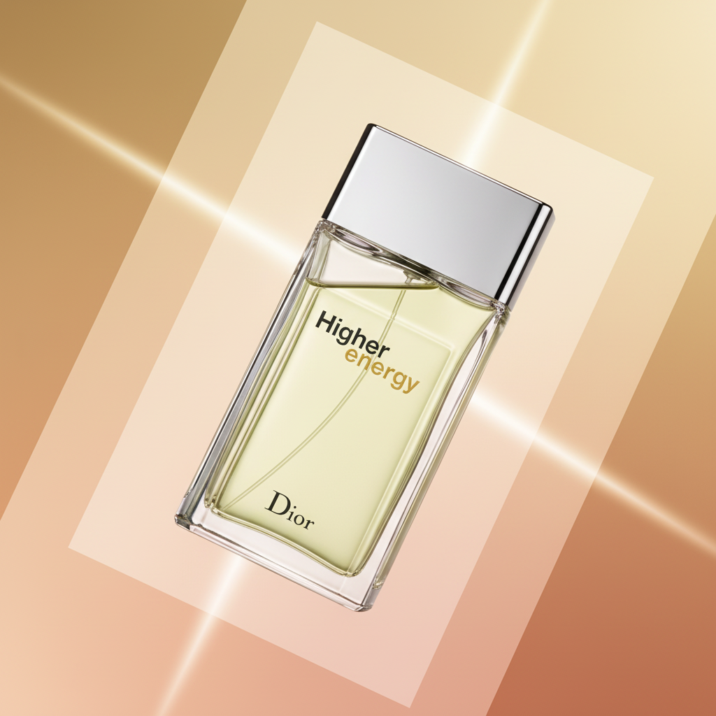 Perfume Higher Energy Eau de Toilette Masculino - Dior em composição atmosférica com iluminação sofisticada