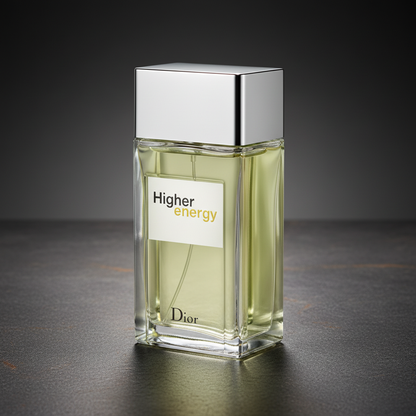 Perfume Higher Energy Eau de Toilette Masculino - Dior em composição de luxo com iluminação sofisticada