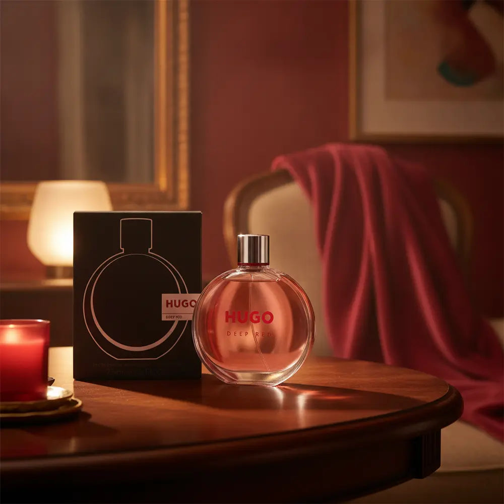 Hugo Deep Red Eau de Parfum Feminino - Hugo Boss - Universo do Perfume