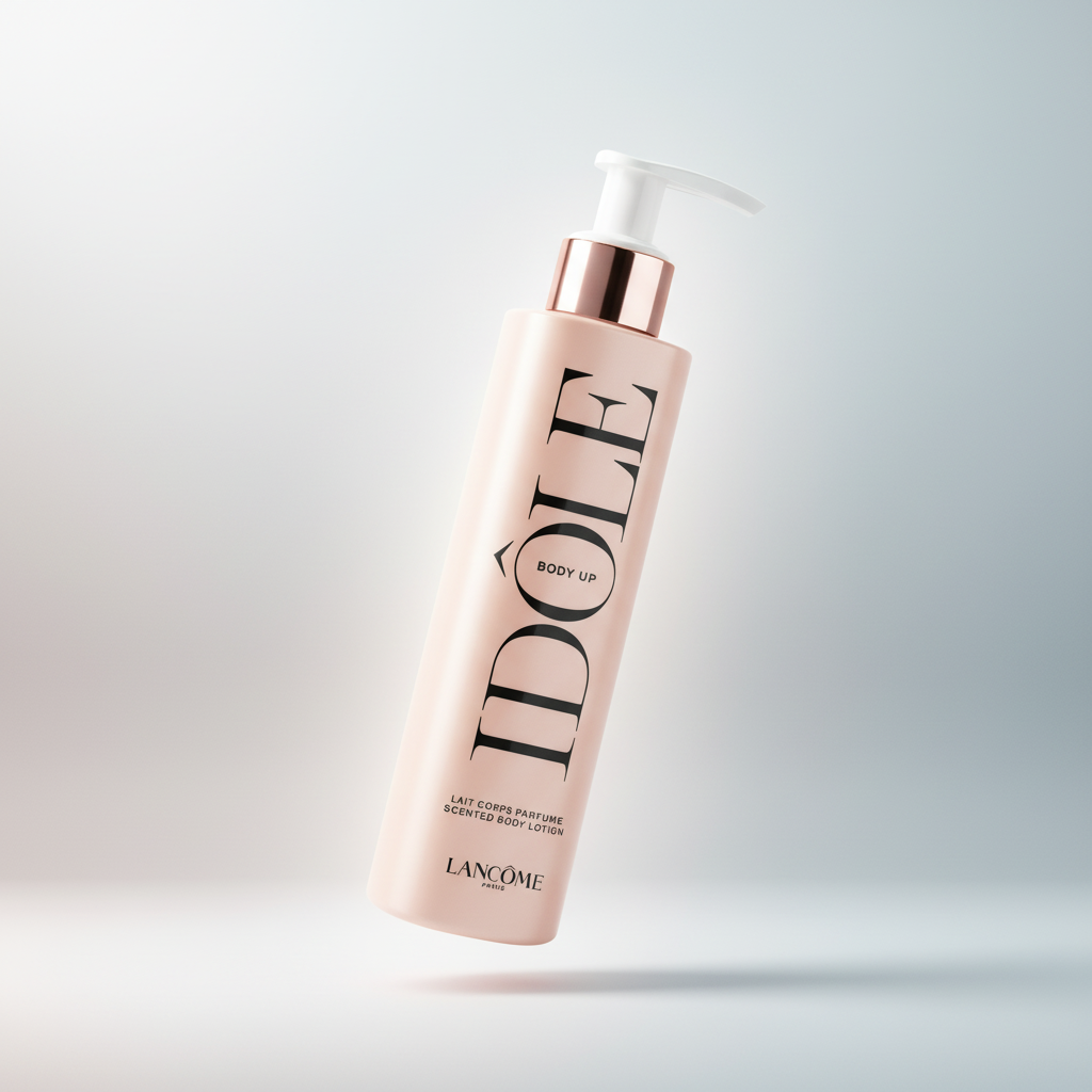 Perfume Idôle Body Up Loção Corporal Perfumada Feminino - Lancôme em composição atmosférica com iluminação sofisticada