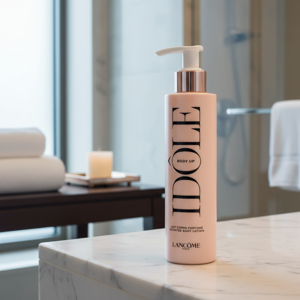 Perfume Idôle Body Up Loção Corporal Perfumada Feminino - Lancôme em ambiente elegante de lifestyle