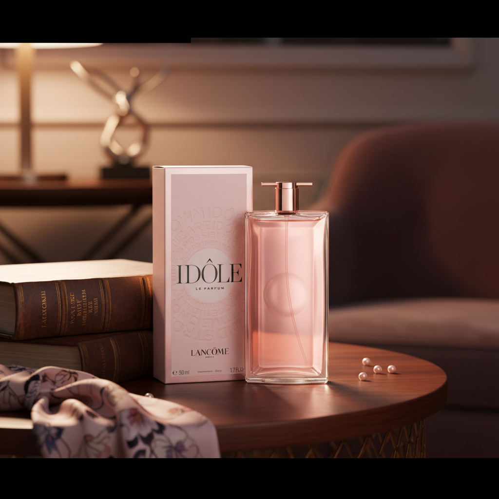 Perfume Idôle Le Parfum Eau de Parfum Feminino - Lancôme em ambiente elegante de lifestyle