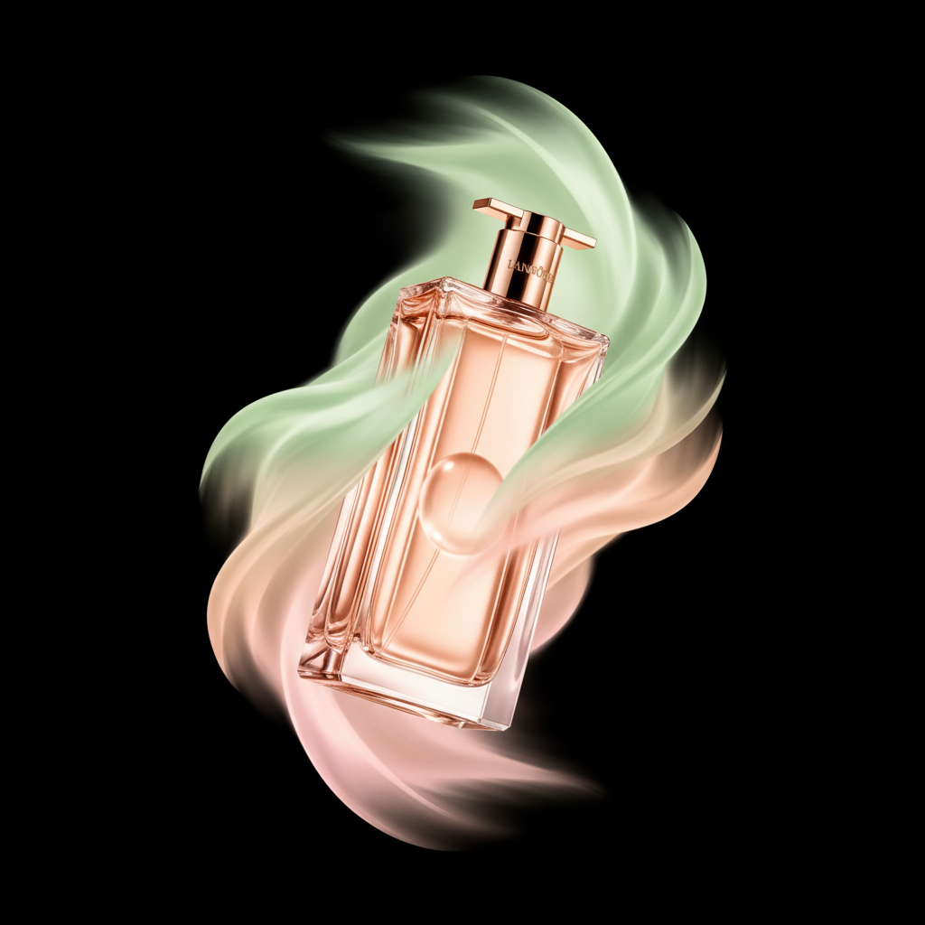 Perfume Idole L'Eau de Toilette Feminino - Lancôme em composição atmosférica com iluminação sofisticada