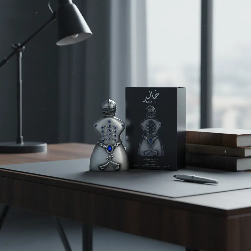 Khalid Eau de Parfum Masculino - Lattafa - Universo do Perfume