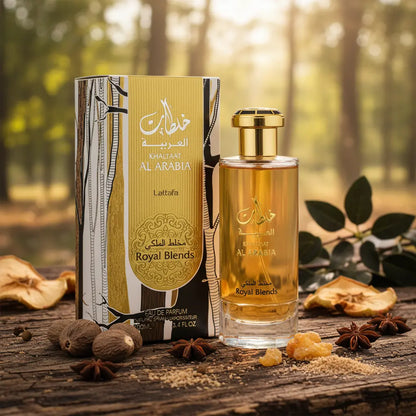 Khaltaat Al Arabia Royal Blends Eau de Parfum Unissex - Lattafa - Universo do Perfume