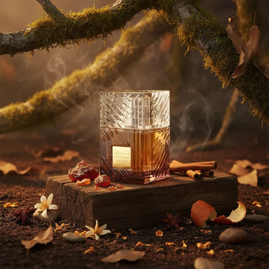 Khamrah Dukhan Eau de Parfum Unissex - Lattafa - Universo do Perfume