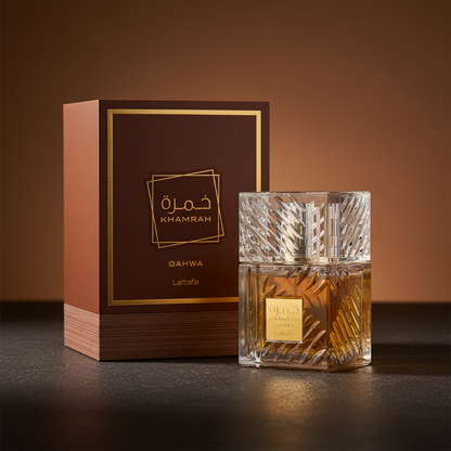 Khamrah Qahwa Eau de Parfum Unissex - Lattafa