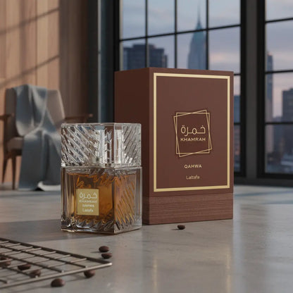 Khamrah Qahwa Eau de Parfum Unissex - Lattafa - Universo do Perfume
